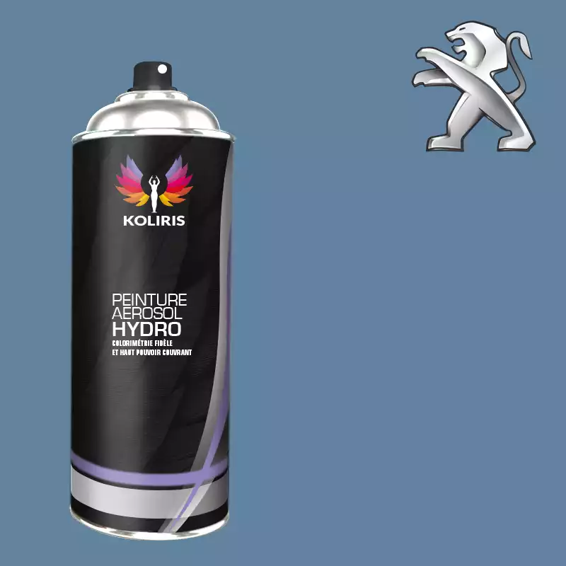 Bombe de peinture voiture hydro Peugeot 400ml