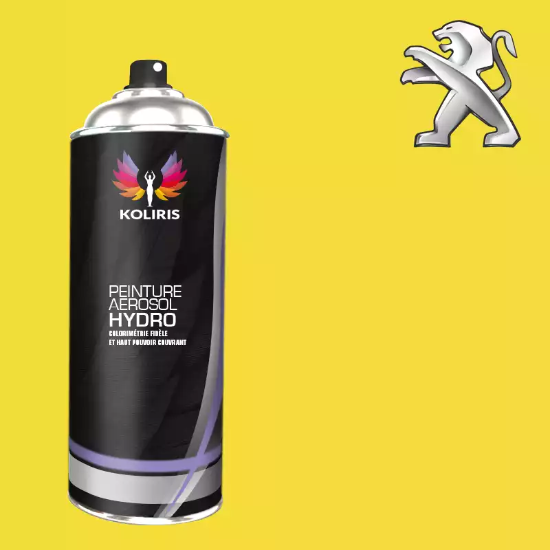 Bombe de peinture voiture hydro Peugeot 400ml