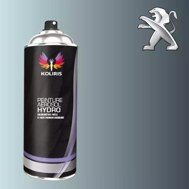 Bombe de peinture voiture hydro Peugeot 400ml