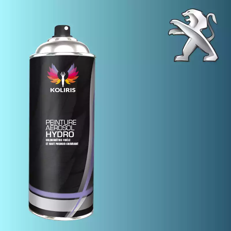 Bombe de peinture voiture hydro Peugeot 400ml