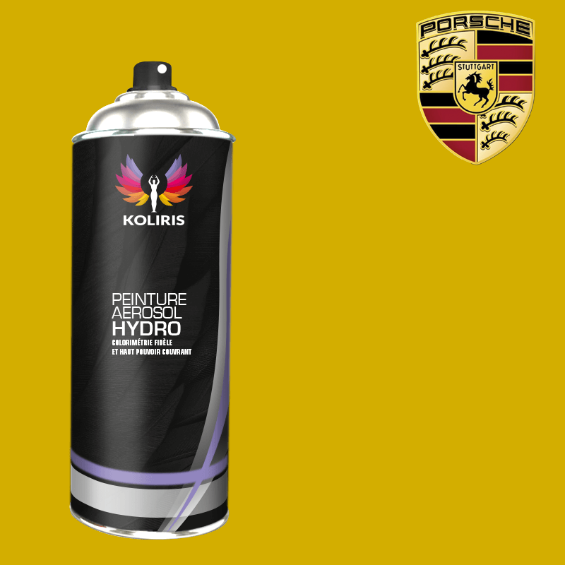 Bombe de peinture voiture hydro Porsche 400ml