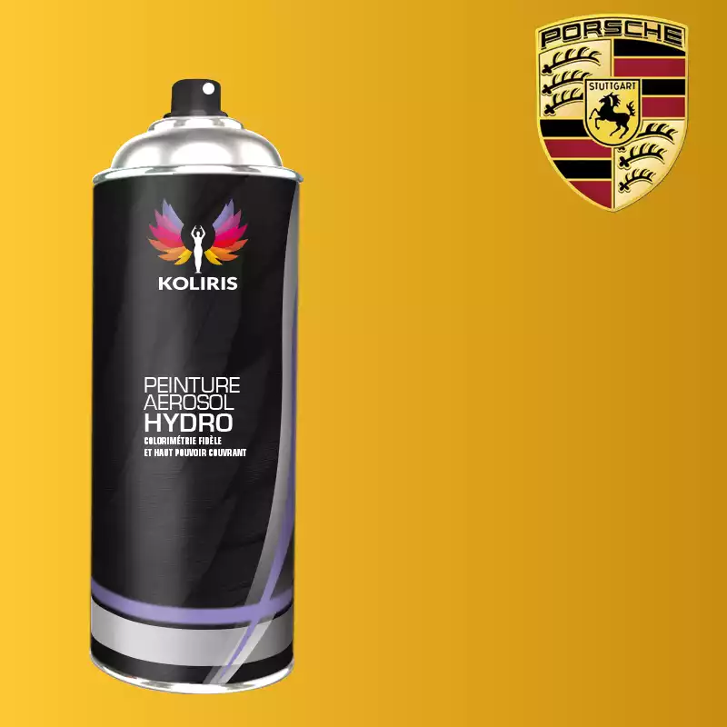 Bombe de peinture voiture hydro Porsche 400ml