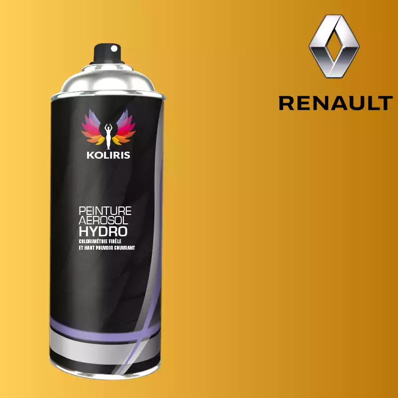 Bombe de peinture voiture hydro Renault 400ml