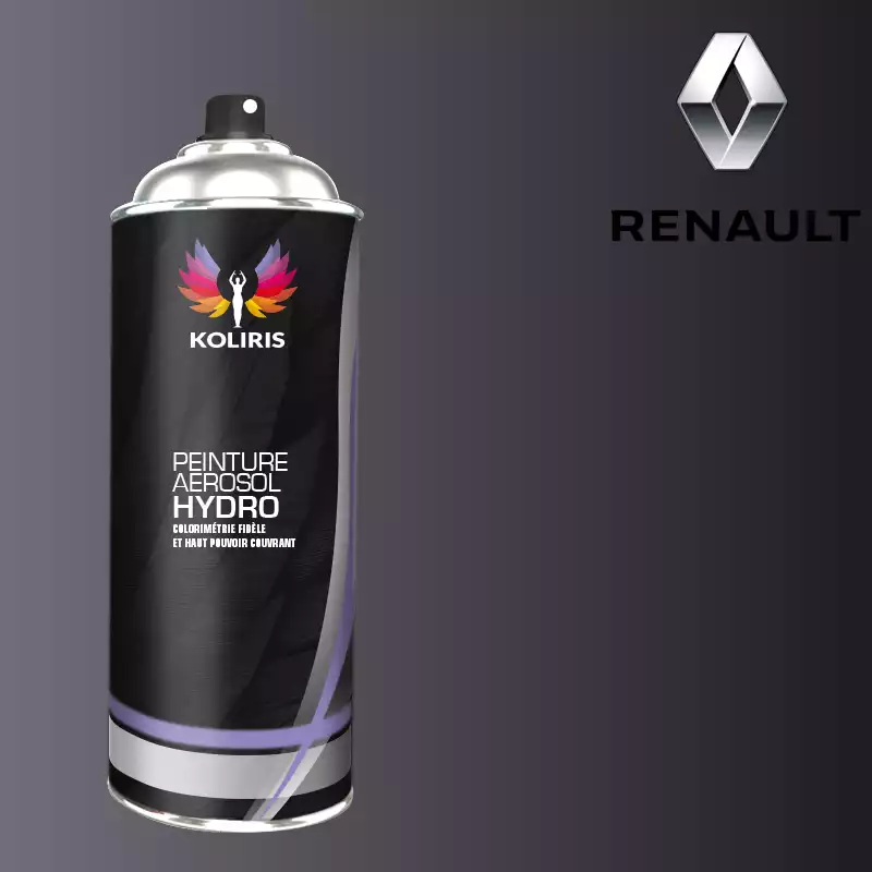 Bombe de peinture voiture hydro Renault 400ml