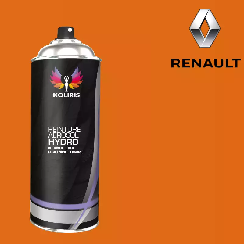 Bombe de peinture voiture hydro Renault 400ml