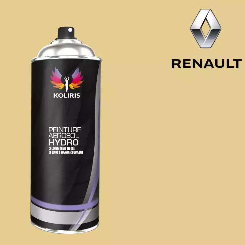 Bombe de peinture voiture hydro Renault 400ml