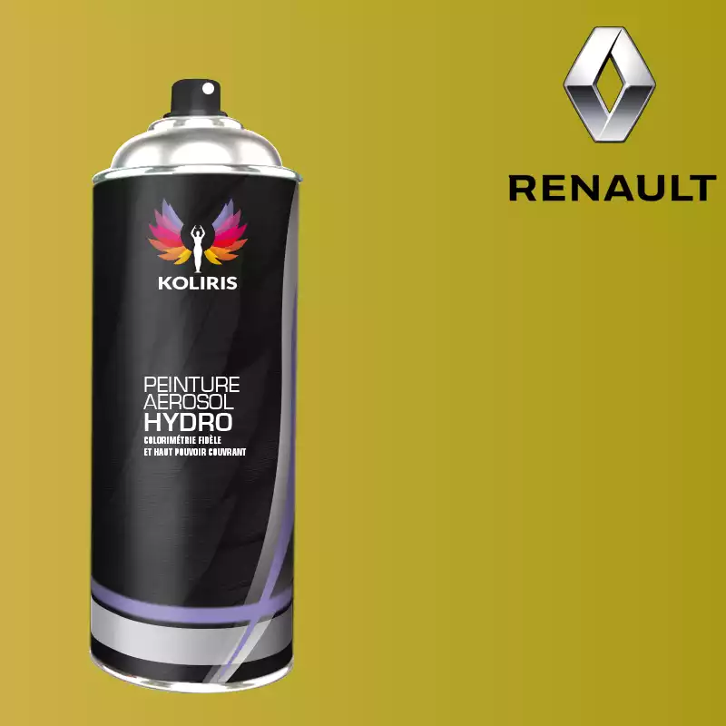 Bombe de peinture voiture hydro Renault 400ml