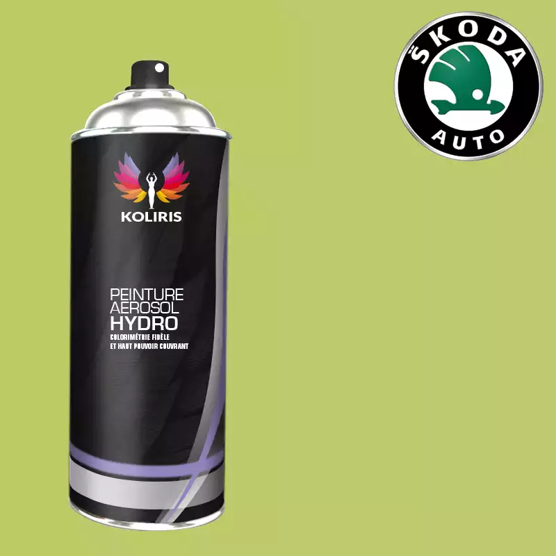 Bombe de peinture voiture hydro Skoda 400ml