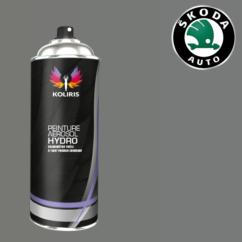 Bombe de peinture voiture hydro Skoda 400ml