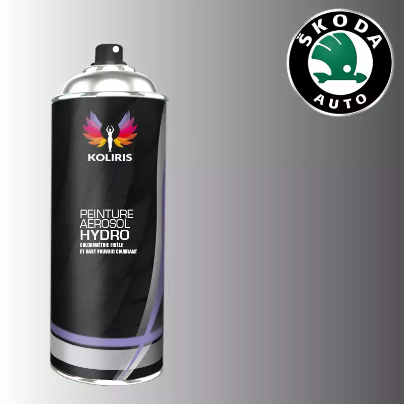 Bombe de peinture voiture hydro Skoda 400ml