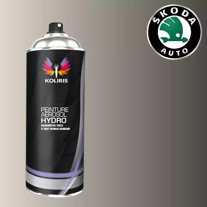 Bombe de peinture voiture hydro Skoda 400ml