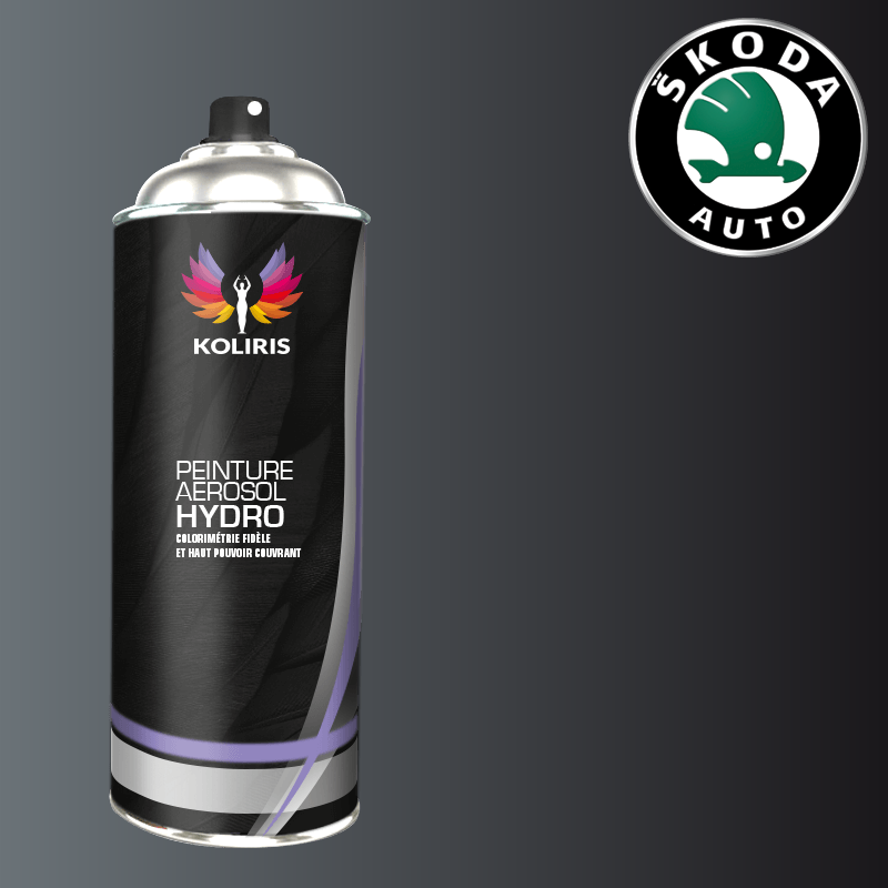 Bombe de peinture voiture hydro Skoda 400ml