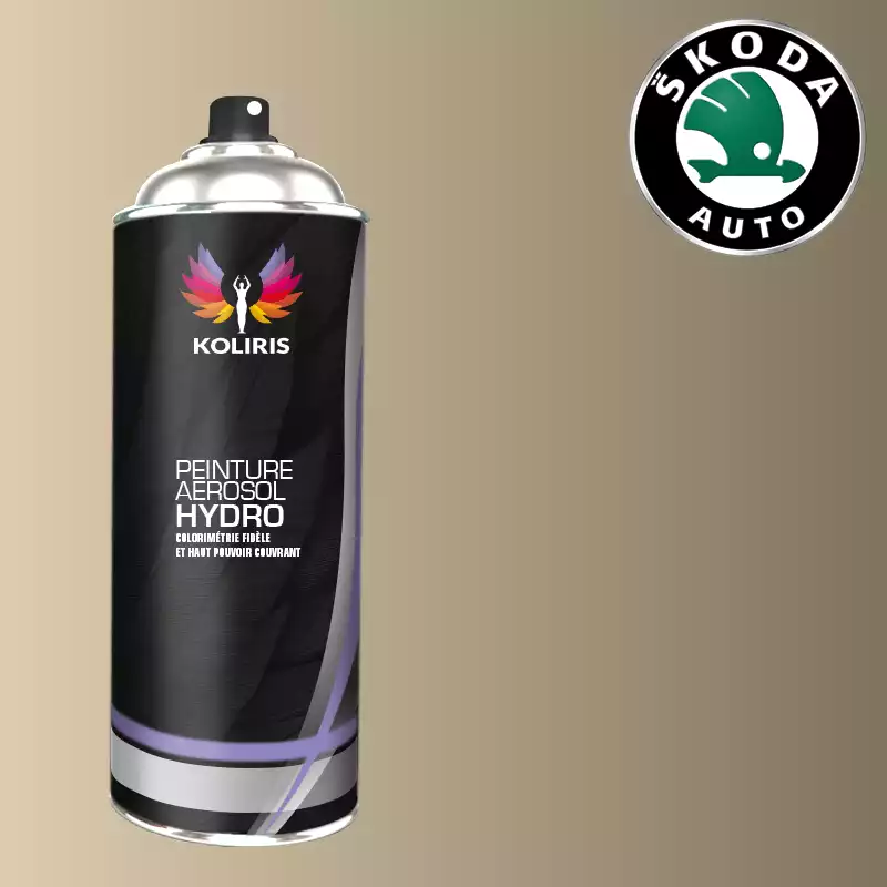 Bombe de peinture voiture hydro Skoda 400ml