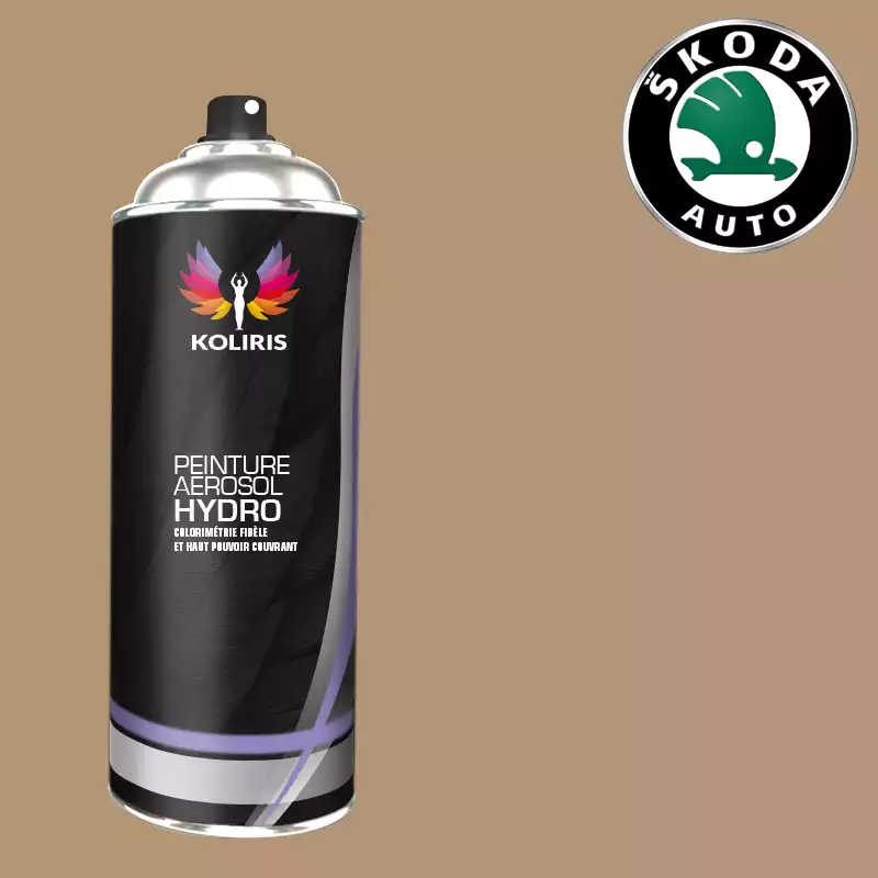 Bombe de peinture voiture hydro Skoda 400ml