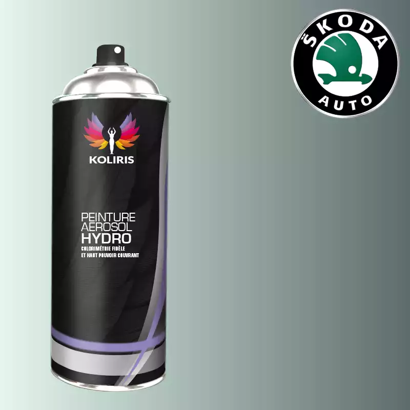 Bombe de peinture voiture hydro Skoda 400ml