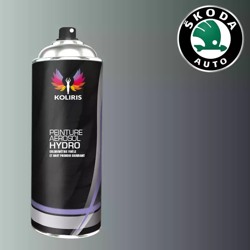 Bombe de peinture voiture hydro Skoda 400ml