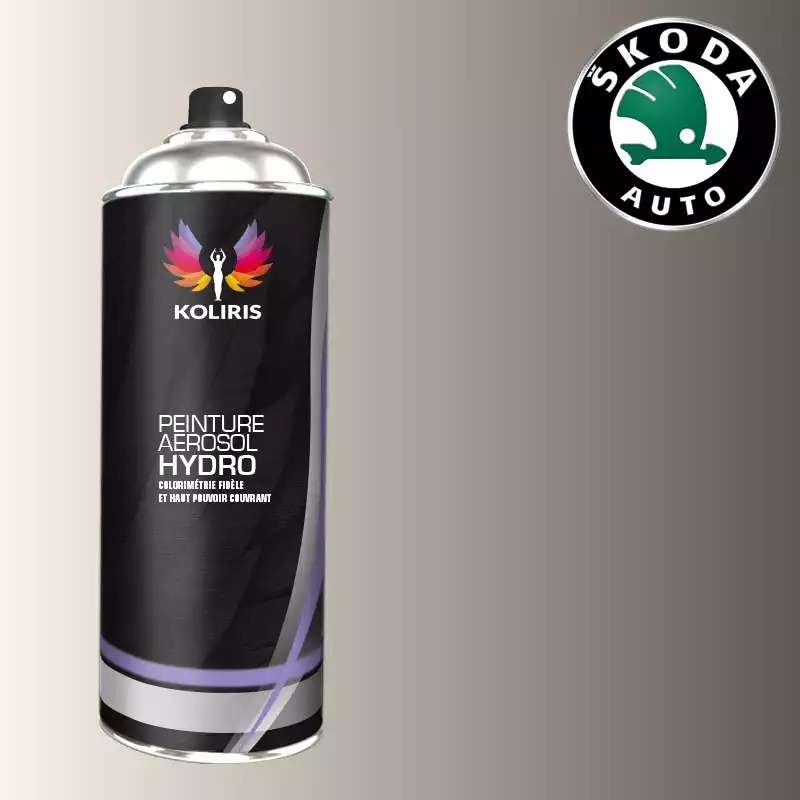 Bombe de peinture voiture hydro Skoda 400ml