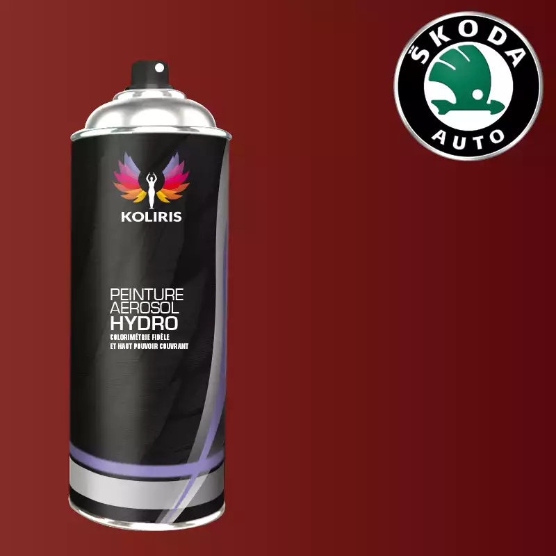 Bombe de peinture voiture hydro Skoda 400ml