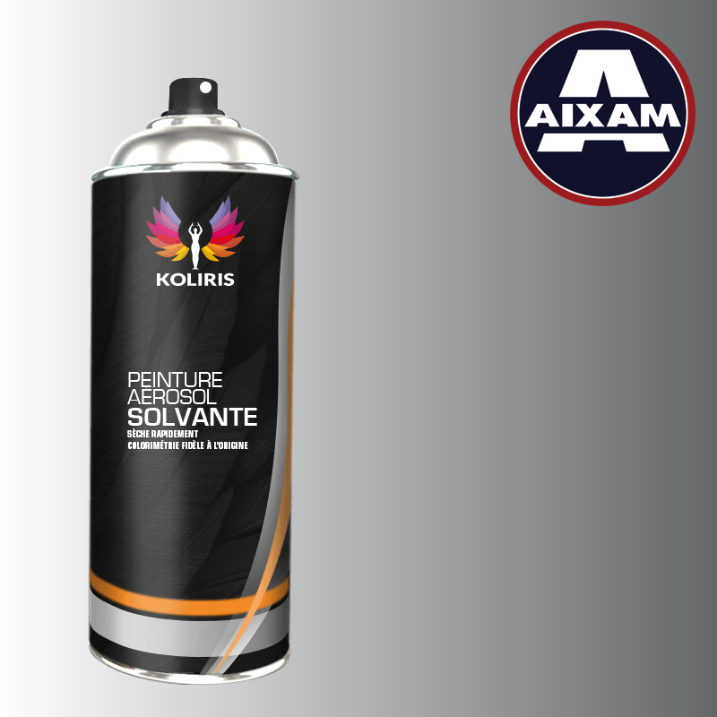 Bombe de peinture voiture solvant Aixam 400ml