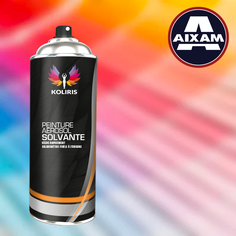 Bombe de peinture voiture solvant Aixam 400ml