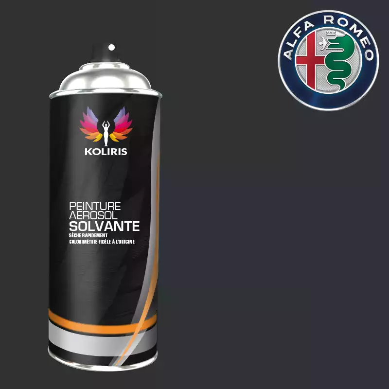 Bombe de peinture voiture solvant Alfa Romeo 400ml