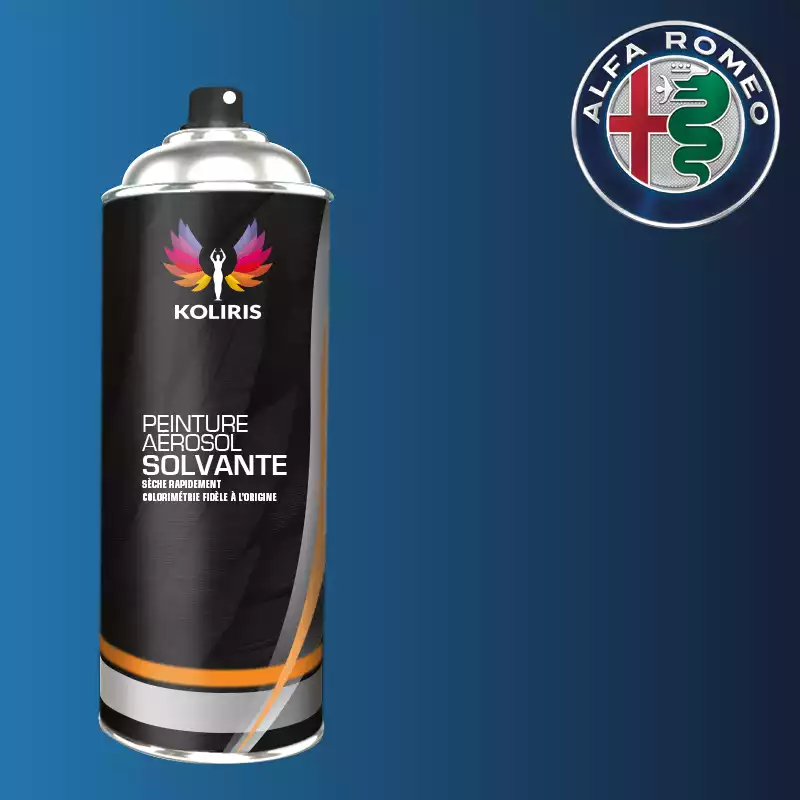 Bombe de peinture voiture solvant Alfa Romeo 400ml