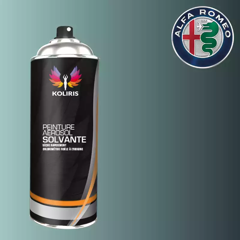 Bombe de peinture voiture solvant Alfa Romeo 400ml