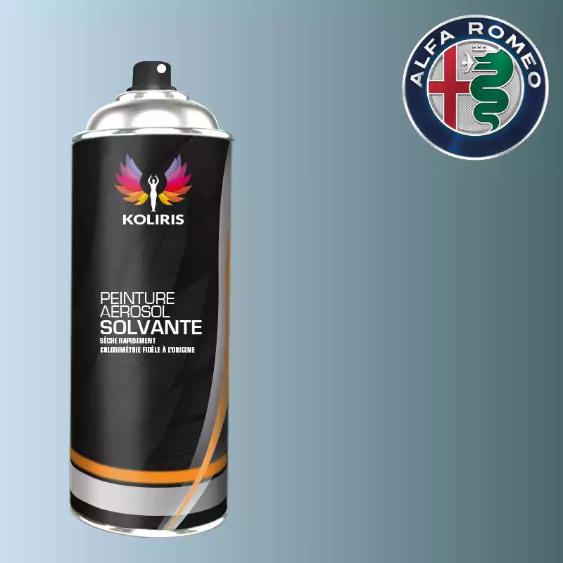 Bombe de peinture voiture solvant Alfa Romeo 400ml