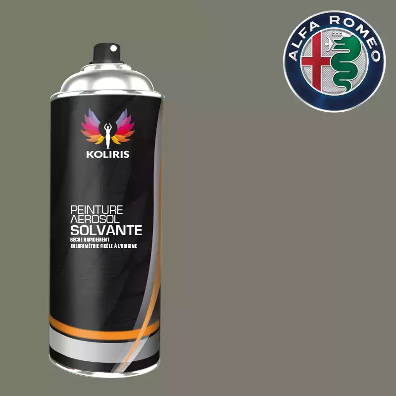 Bombe de peinture voiture solvant Alfa Romeo 400ml