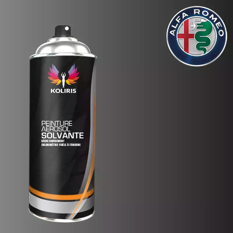 Bombe de peinture voiture solvant Alfa Romeo 400ml