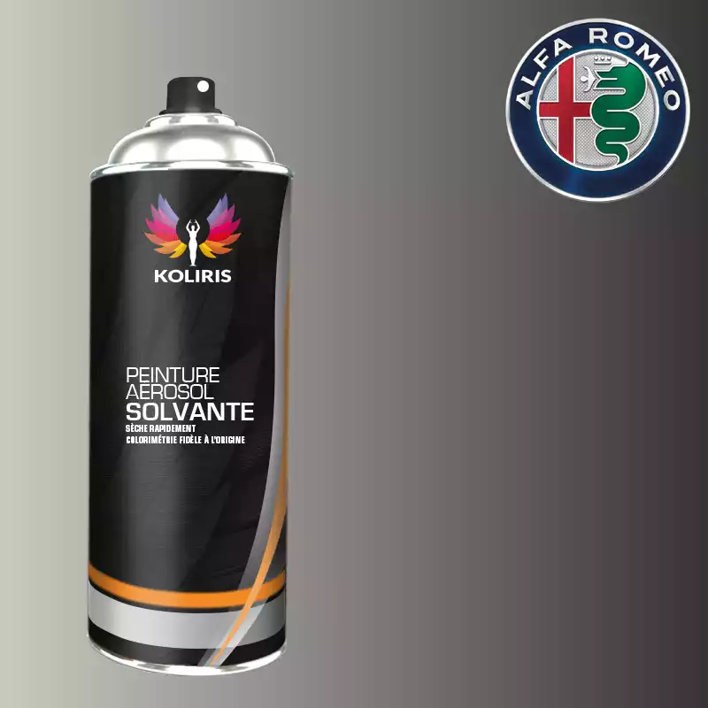 Bombe de peinture voiture solvant Alfa Romeo 400ml