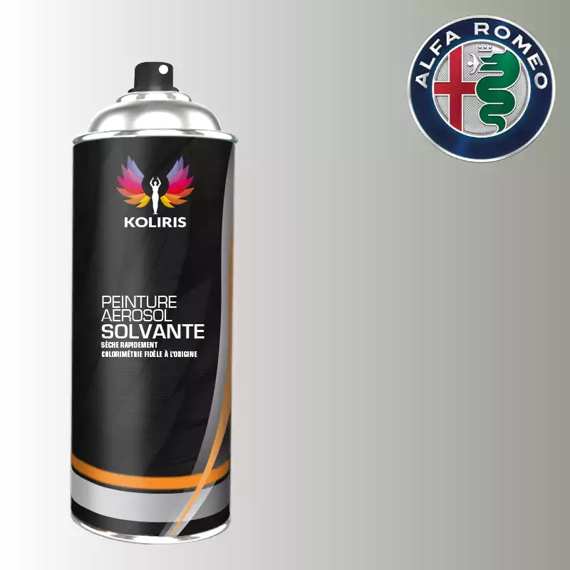 Bombe de peinture voiture solvant Alfa Romeo 400ml