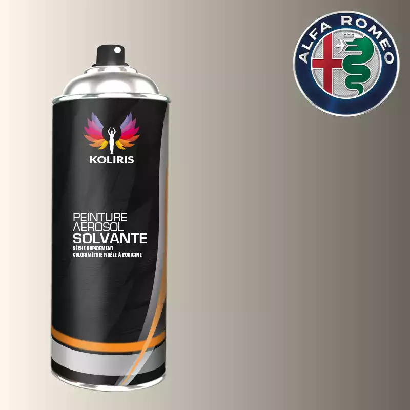 Bombe de peinture voiture solvant Alfa Romeo 400ml