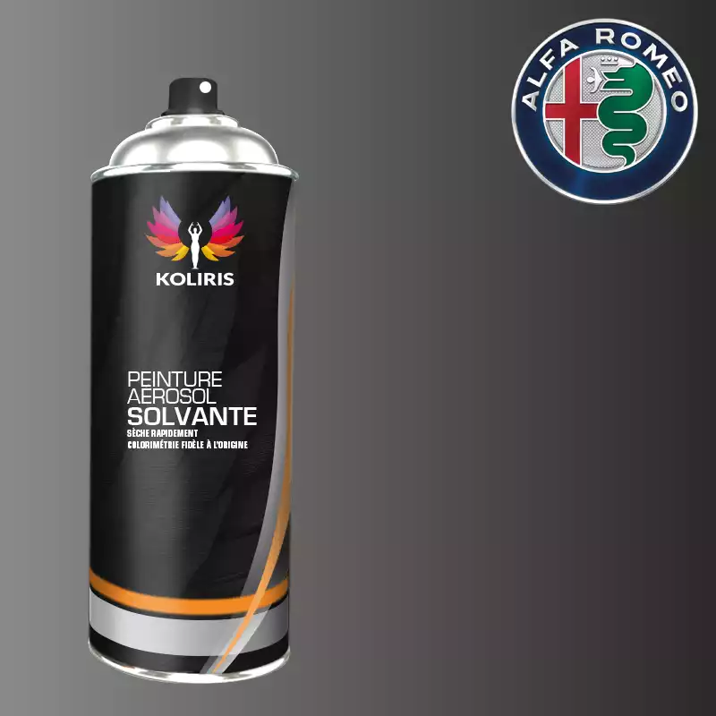 Bombe de peinture voiture solvant Alfa Romeo 400ml