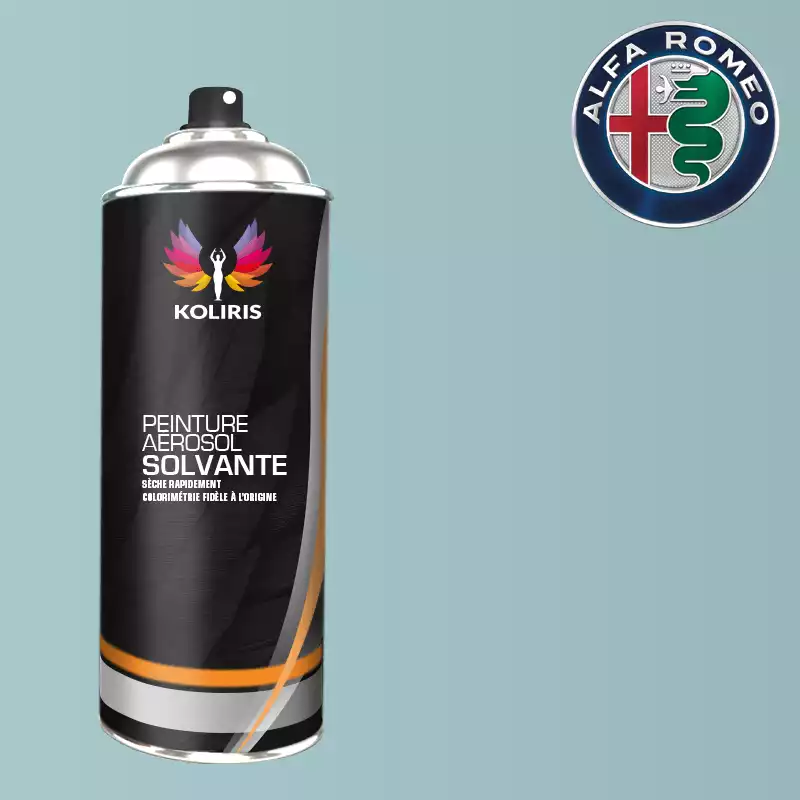 Bombe de peinture voiture solvant Alfa Romeo 400ml