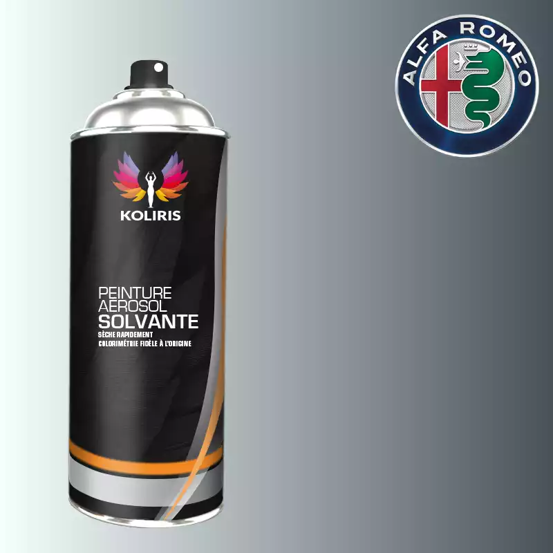 Bombe de peinture voiture solvant Alfa Romeo 400ml