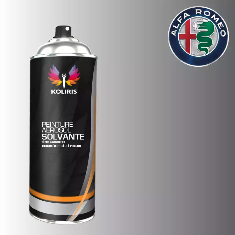 Bombe de peinture voiture solvant Alfa Romeo 400ml