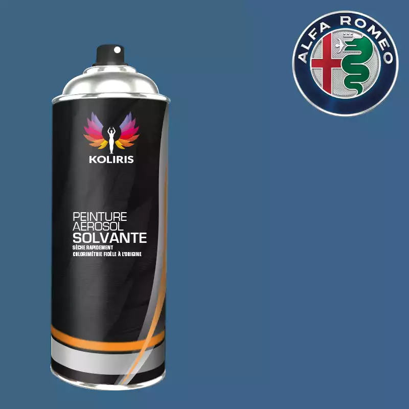 Bombe de peinture voiture solvant Alfa Romeo 400ml