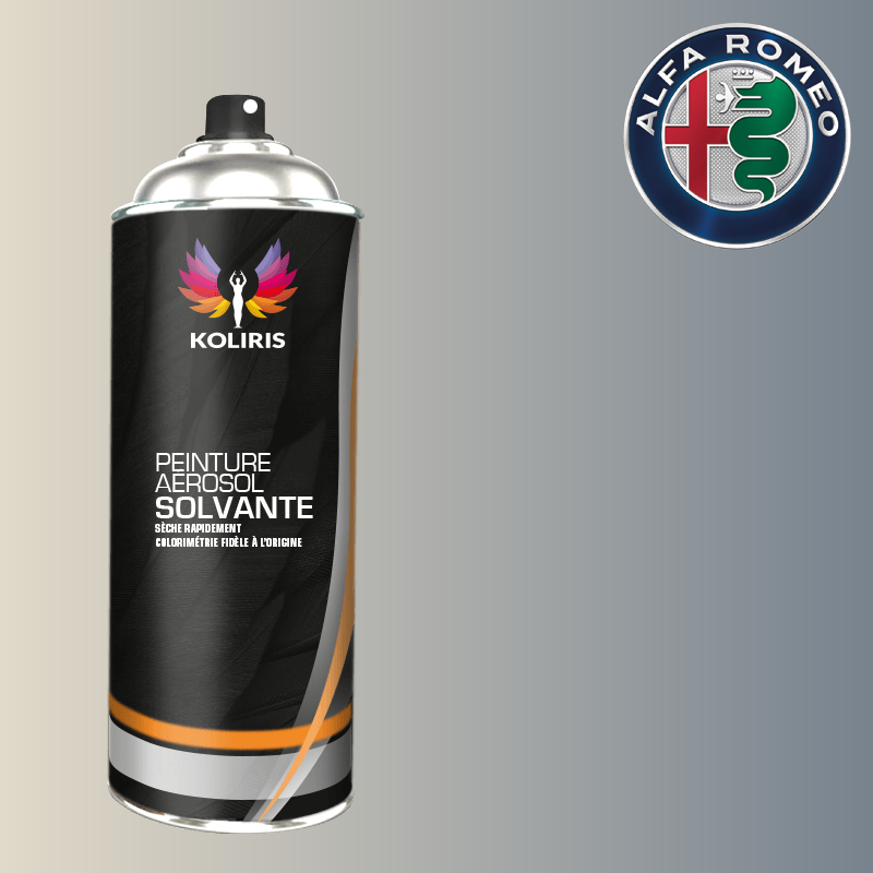 Bombe de peinture voiture solvant Alfa Romeo 400ml