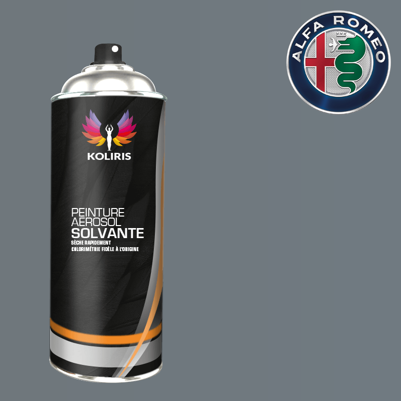 Bombe de peinture voiture solvant Alfa Romeo 400ml