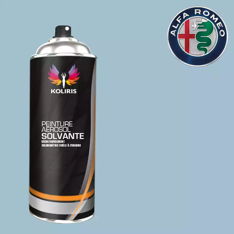 Bombe de peinture voiture solvant Alfa Romeo 400ml