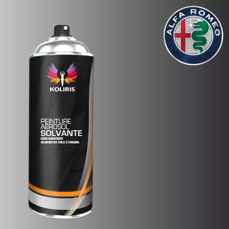 Bombe de peinture voiture solvant Alfa Romeo 400ml