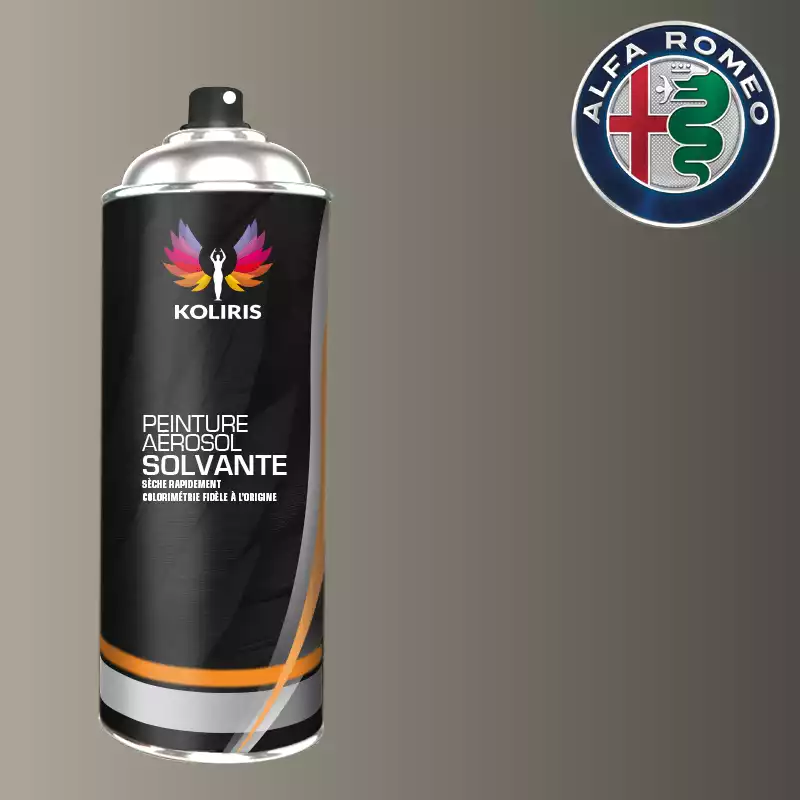 Bombe de peinture voiture solvant Alfa Romeo 400ml