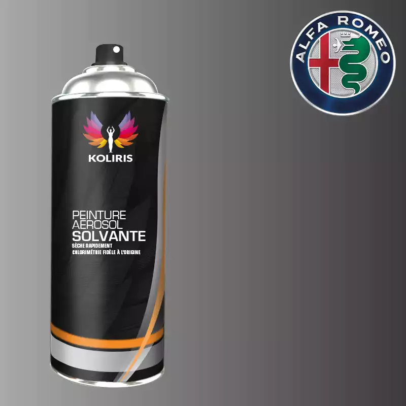 Bombe de peinture voiture solvant Alfa Romeo 400ml