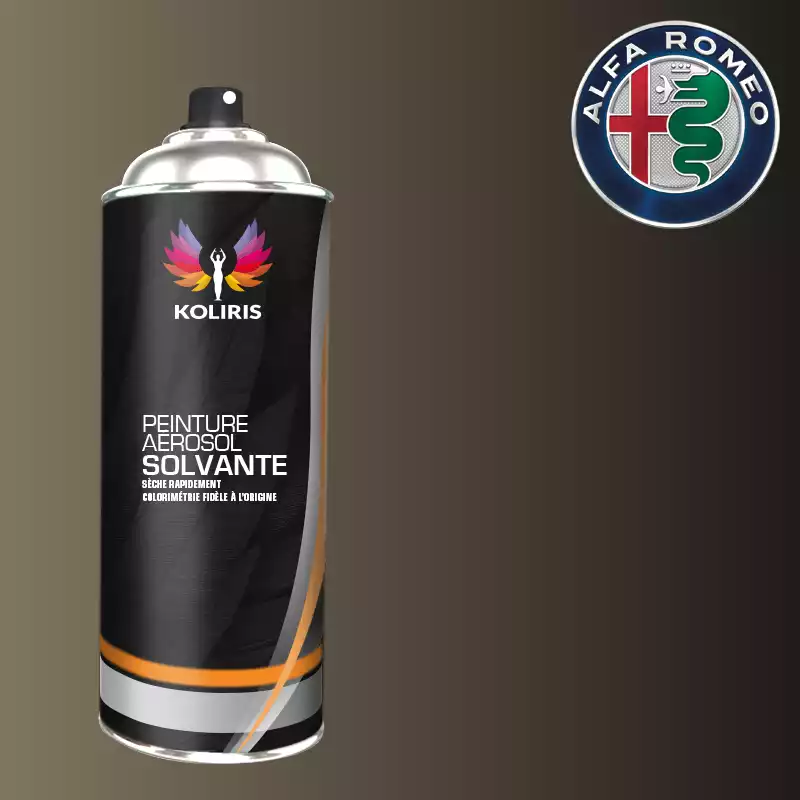 Bombe de peinture voiture solvant Alfa Romeo 400ml