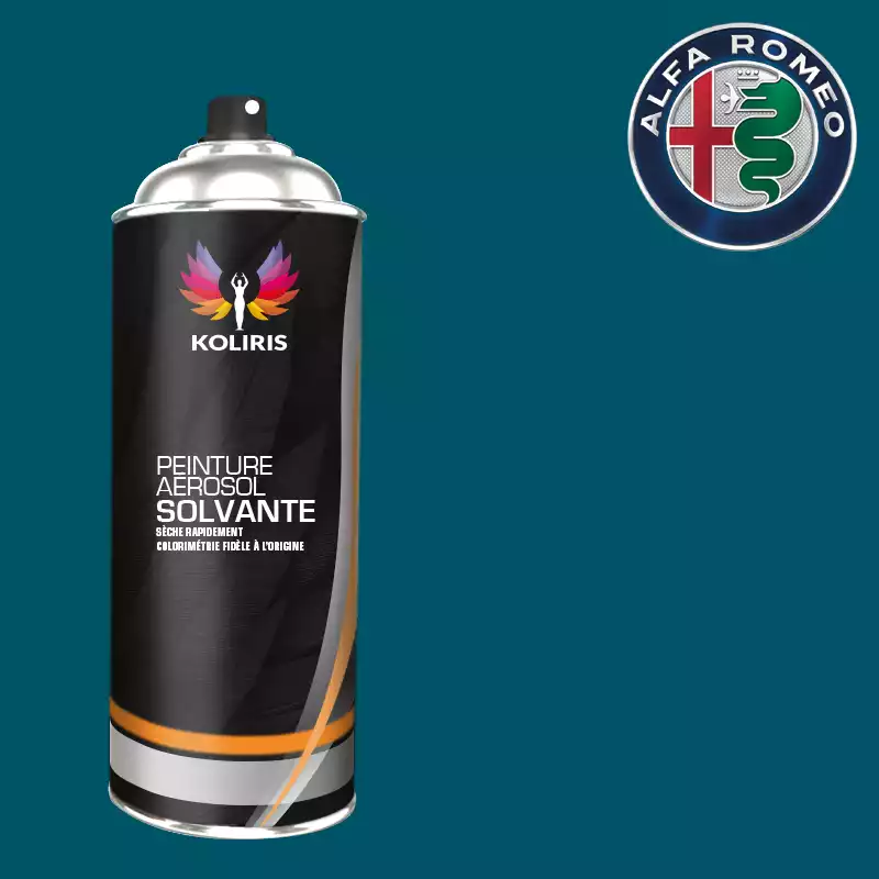 Bombe de peinture voiture solvant Alfa Romeo 400ml