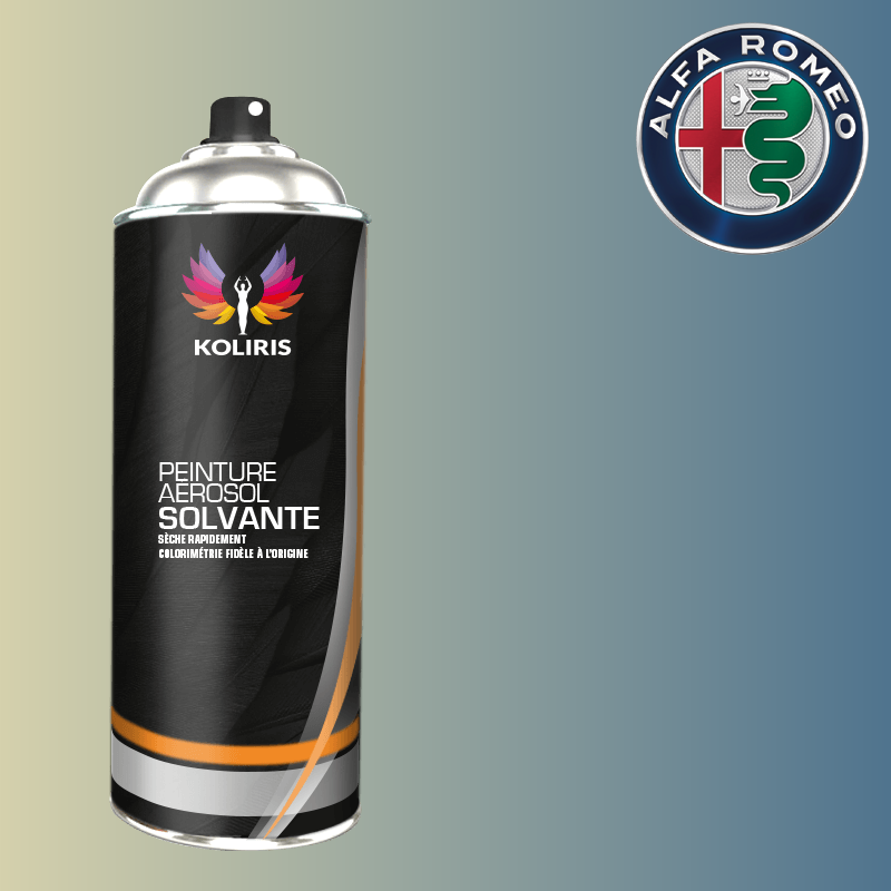 Bombe de peinture voiture solvant Alfa Romeo 400ml