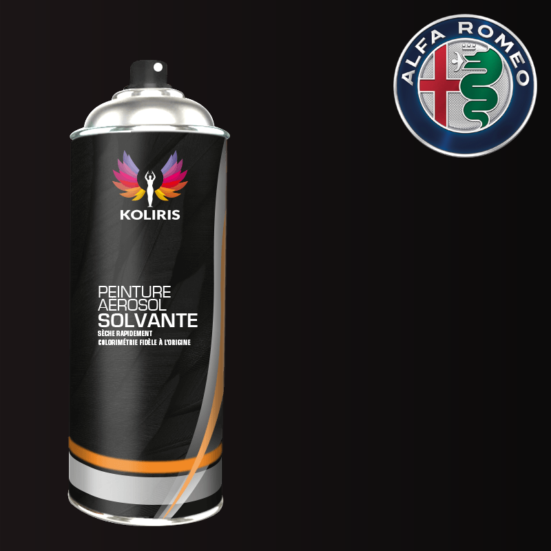 Bombe de peinture voiture solvant Alfa Romeo 400ml