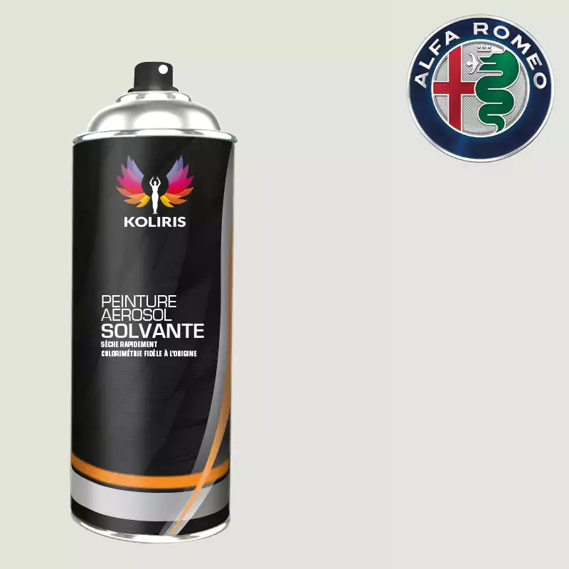 Bombe de peinture voiture solvant Alfa Romeo 400ml