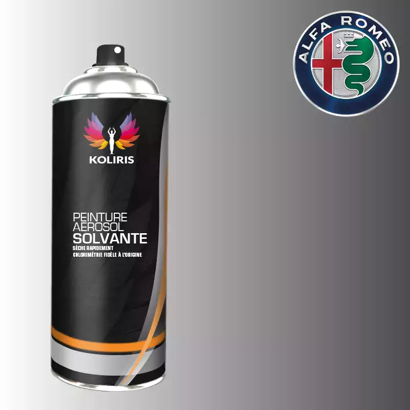 Bombe de peinture voiture solvant Alfa Romeo 400ml